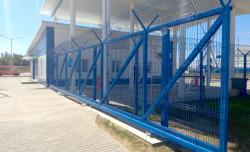 Минский авиаремонтный завод Откатные стальные ворота Минский авиаремонтный завод Откатные стальные ворота